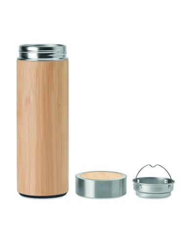 Termo de bambú de doble capa Personalizado 7MO9421