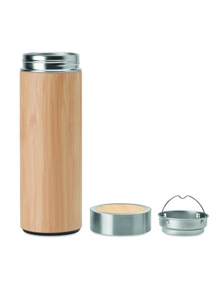 Termo de bambú de doble capa Personalizado 7MO9421