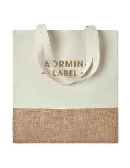 Bolsa cuerdas con yute Personalizada 7MO9518