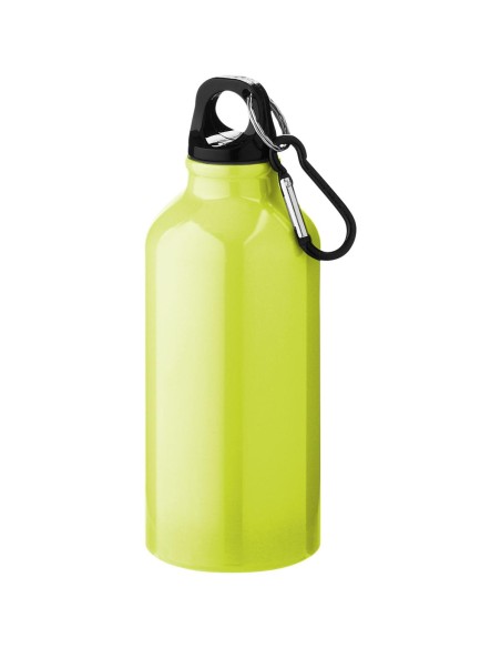 Botella de 400 ml de aluminio con mosquetón Personalizada 6100002