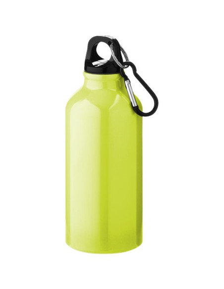 Botella de 400 ml de aluminio con mosquetón Personalizada 6100002