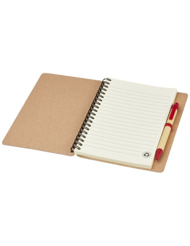 Libreta de papel reciclado con bolígrafo...