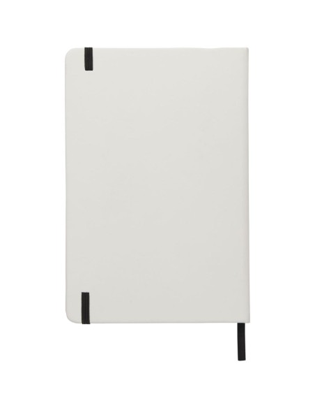 Libreta A5 blanca con cinta de color Personalizada 6107135