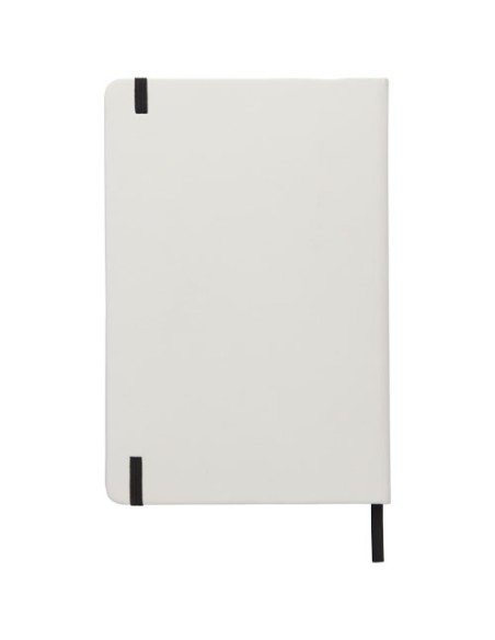 Libreta A5 blanca con cinta de color Personalizada 6107135