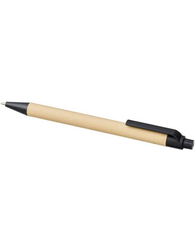 Bolígrafo de cartón reciclado y plástico de...