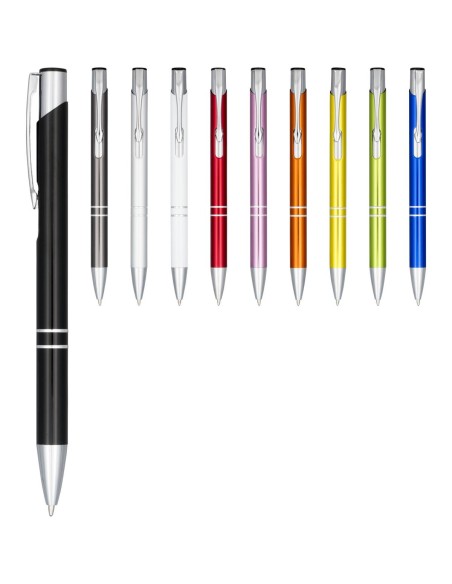 Bolígrafo de aluminio anodizado (tinta negra) Personalizado 6107583