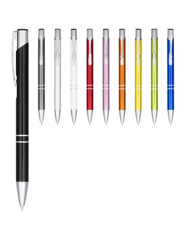 Bolígrafo de aluminio anodizado (tinta negra)...