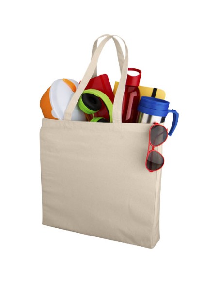 Bolsa Tote de algodón 220 g/m² con asas largas Personalizada 6120135