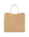 Bolsa Tote de yute con bordes contrastados Personalizada 6120182 - Imagen 9