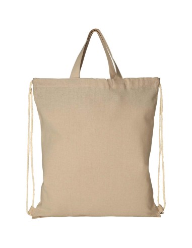 Mochila de cuerdas de algodón reciclado de 210...