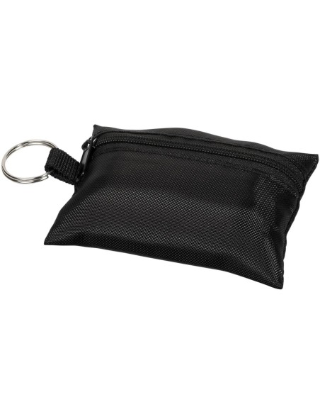 Funda con llavero con 16 elementos de primeros auxilios Personalizada 6122009