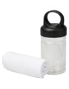 Toalla refrescante en bote de PET Personalizada 6126170 - Imagen 1