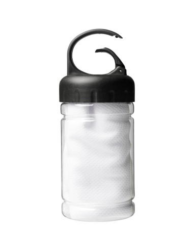 Toalla refrescante en bote de PET Personalizada...