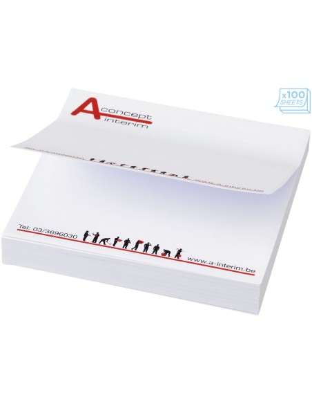 Notas adhesivas de 75x75 Sticky-Mate® Personalizada 621093