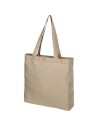 Bolsa Tote de algodón reciclado de 210 g/m² con refuerzos Personalizada 6120537 - Imagen 2