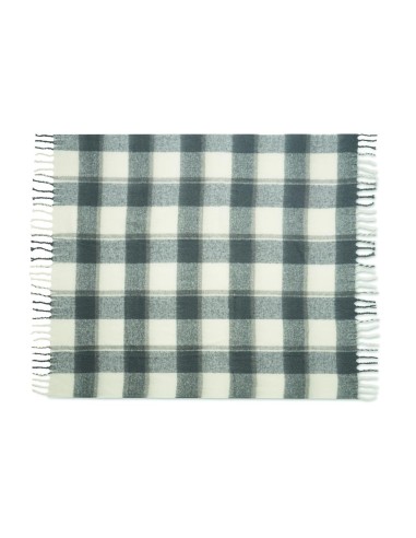 Manta de mohair a cuadros Personalizada 7MO2382
