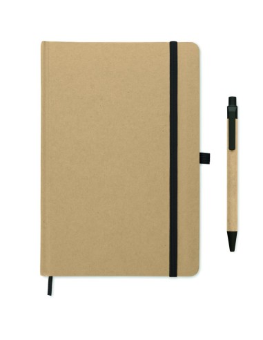 Libreta A5 en cartón reciclado Personalizada...