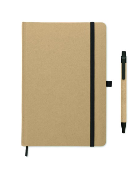 Libreta A5 en cartón reciclado Personalizada 7MO2396