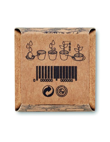 Kit cultivo semillas de menta Personalizado...