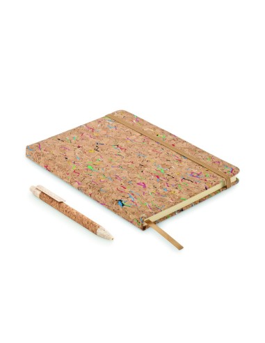 Cuaderno de color corcho A5 Personalizado 7MO2414