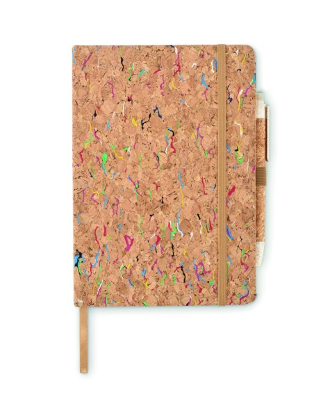 Cuaderno de color corcho A5 Personalizado 7MO2414