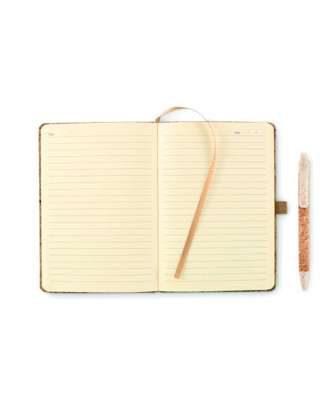 Cuaderno de color corcho A5 Personalizado 7MO2414