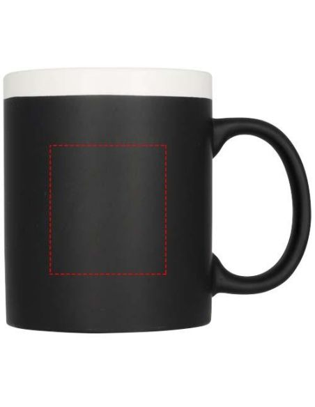 Taza de cerámica de 330 ml escritura tiza Personalizada 6100526