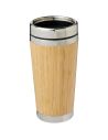 Vaso de 450 ml con exterior de bambú Personalizado 6100636 - Imagen 1