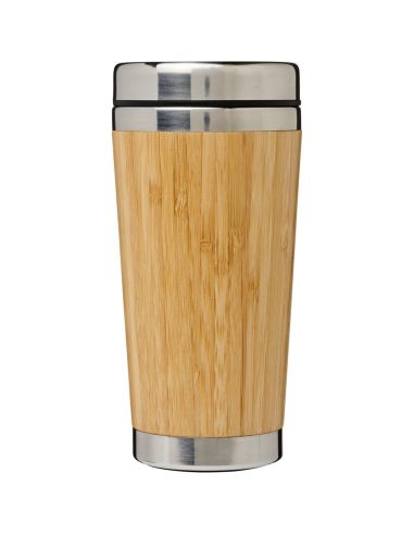Vaso de 450 ml con exterior de bambú...