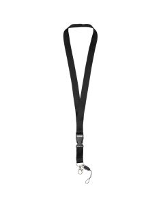 Lanyard con hebilla separable y enganche para móvil...