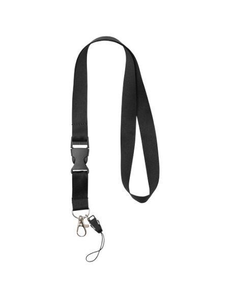 Lanyard con hebilla separable y enganche para móvil Personalizada 6102508