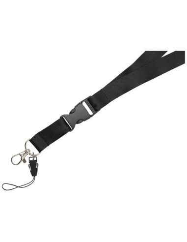 Lanyard con hebilla separable y enganche para...