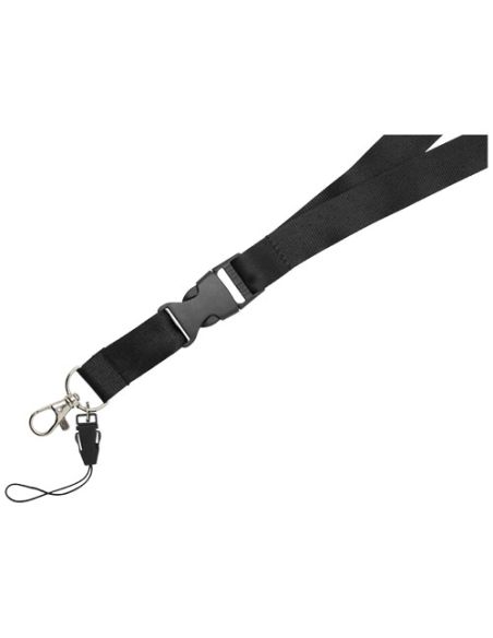 Lanyard con hebilla separable y enganche para móvil Personalizada 6102508