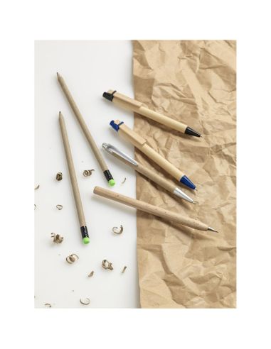 Bolígrafo de madera (tinta negra) Personalizado...