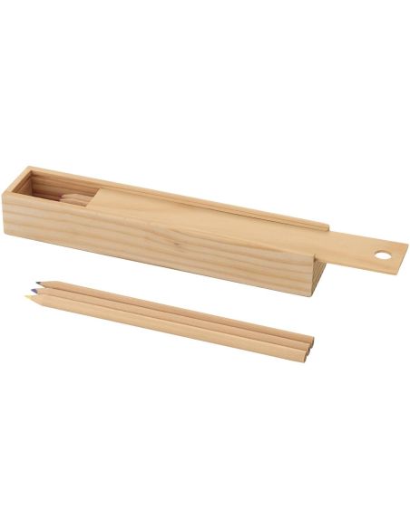 Set de 12 lápices de madera Personalizada 6106167