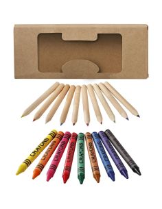 Set de 19 lápices y ceras Personalizada 6106788