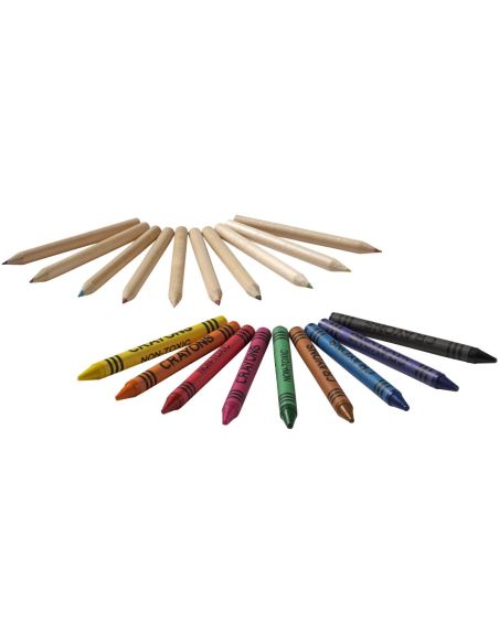 Set de 19 lápices y ceras Personalizada 6106788