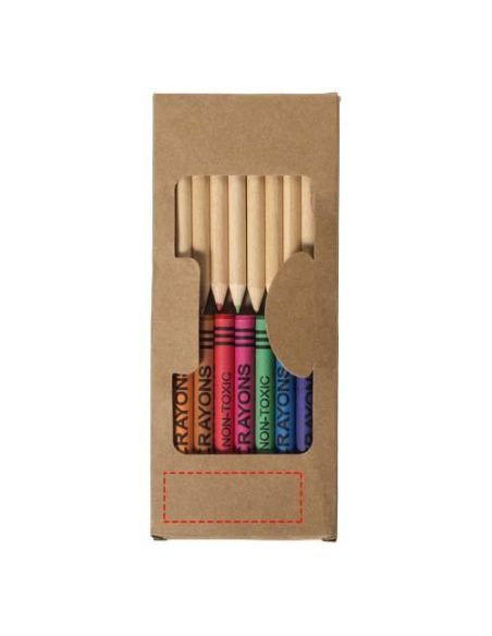 Set de 19 lápices y ceras Personalizada 6106788