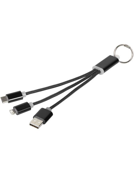 Cable de carga 3 en 1 con llavero Personalizado 6134961