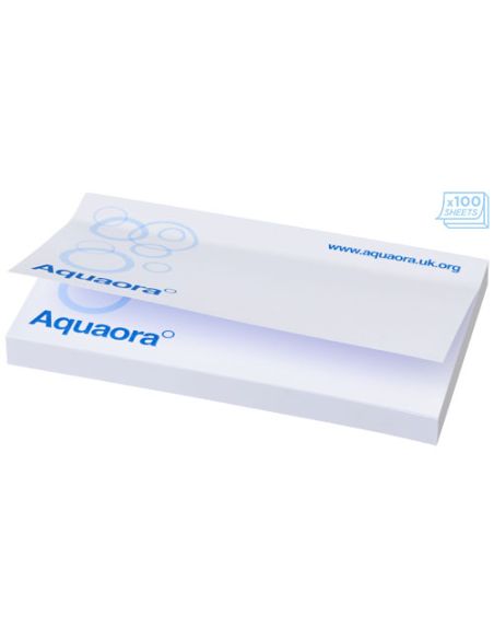 Notas adhesivas de 127x75 mm Sticky-Mate® Personalizada 621096