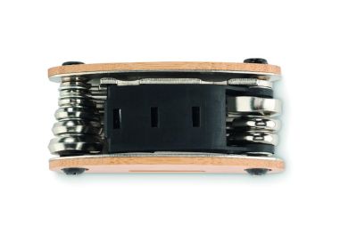 Multiherramienta acero y bambú Personalizada...