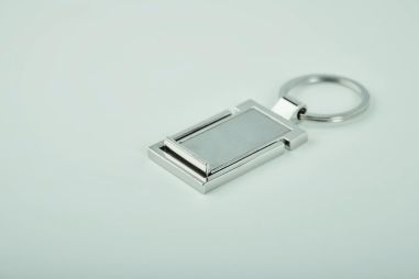 Llavero metálico soporte telf Personalizado...