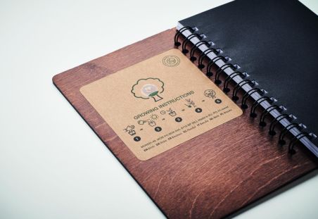 Libreta A5 Abedul GROWBOOK™ Personalizada 7MO2251