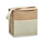 Bolsa nevera de yute y lona 3L Personalizada 7MO2503 - Imagen 1