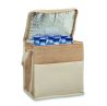 Bolsa nevera de yute y lona 3L Personalizada 7MO2503 - Imagen 3