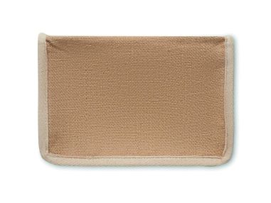 Bolsa nevera de yute y lona 3L Personalizada...