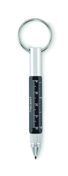 Bolígrafo llavero con metro Personalizado 7MO2529
