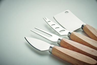 Set de 4 cuchillos para queso Personalizado...