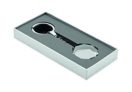 Llavero redondo de cristal Personalizado 7MO2657