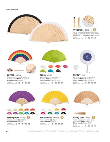 Catálogo Abanicos Personalizados